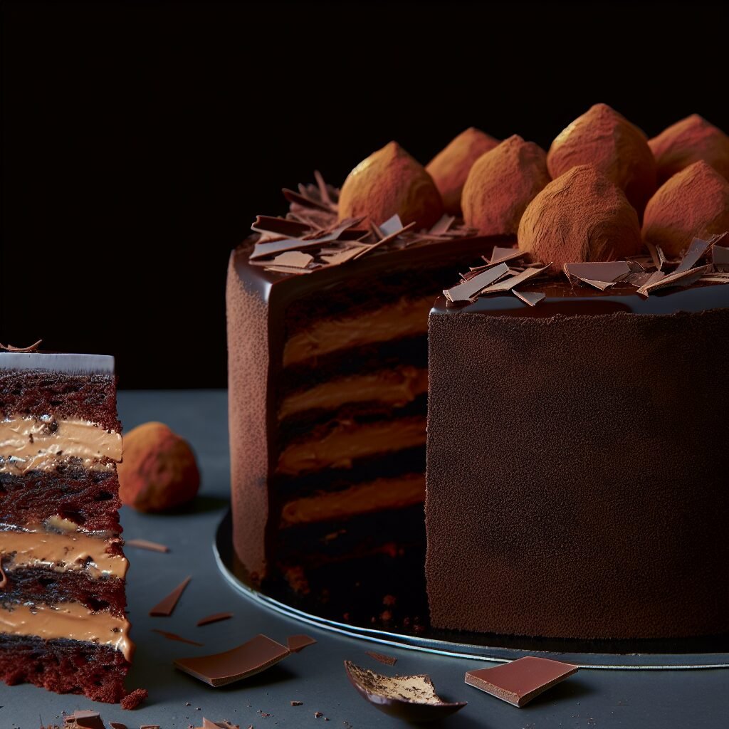 Bolo Trufado De Chocolate