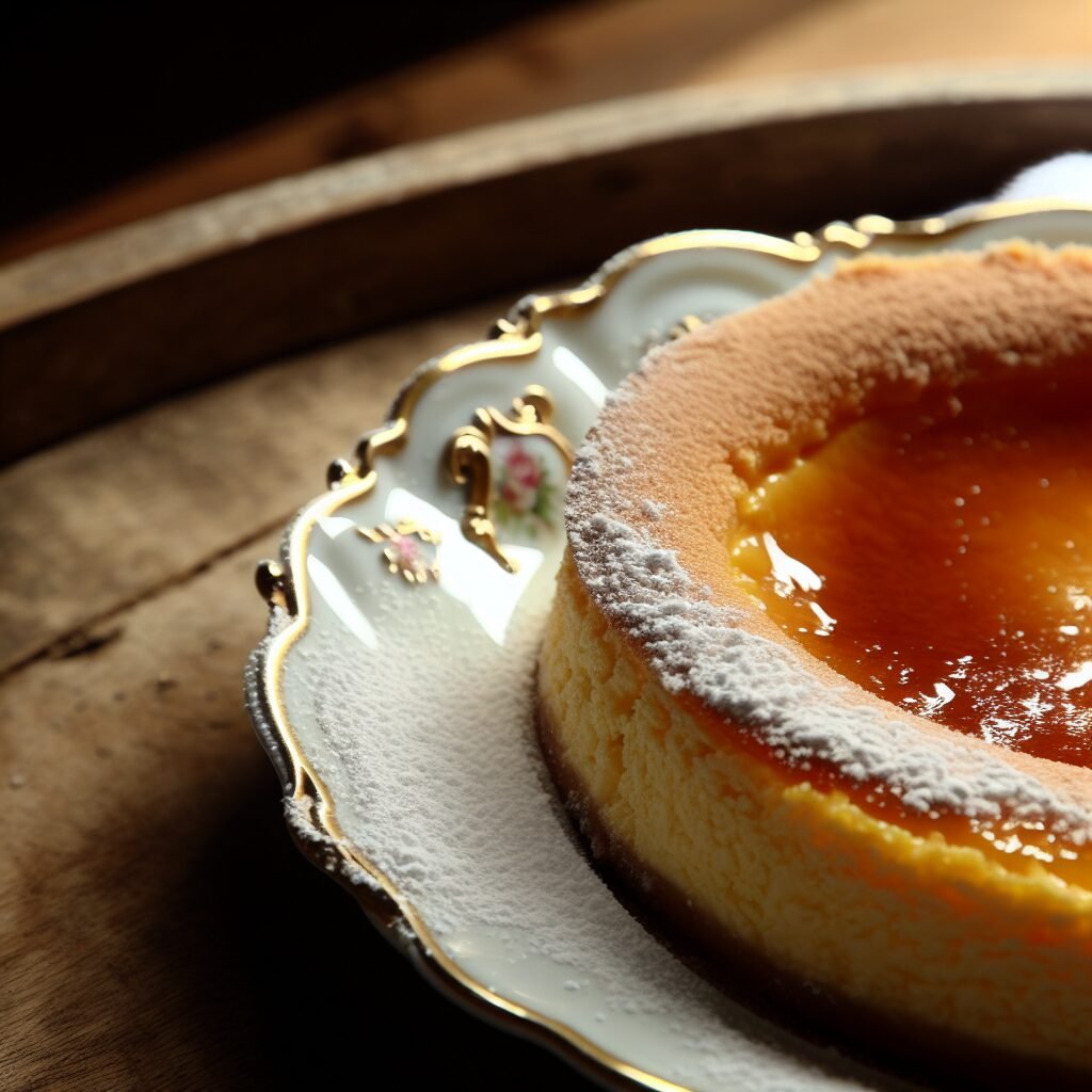 Bolo Queijadinha Com Leite Condensado