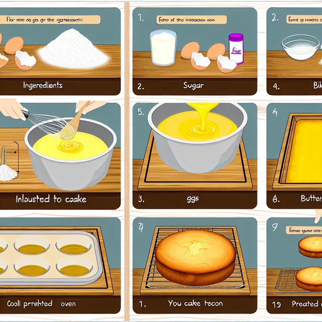 Receita de bolo simples