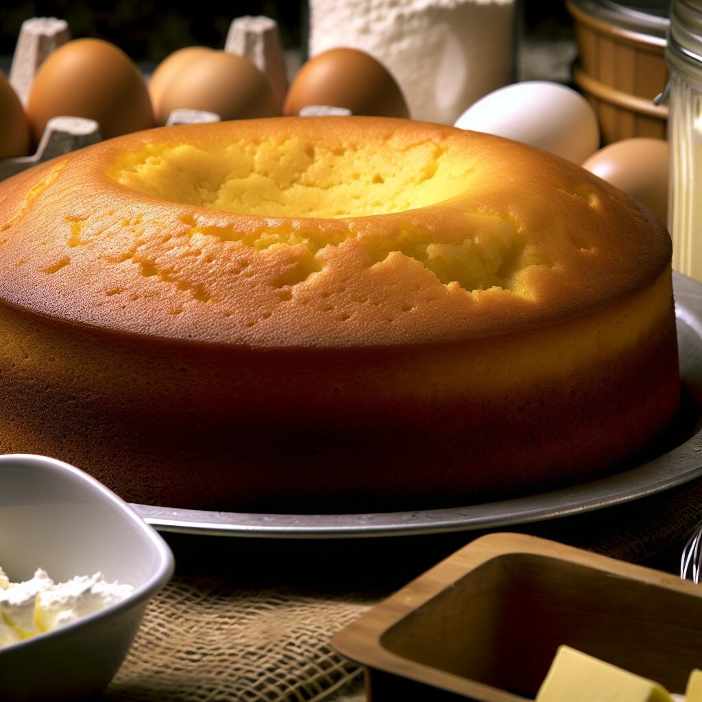 Bolo Amanteigado De Liquidificador