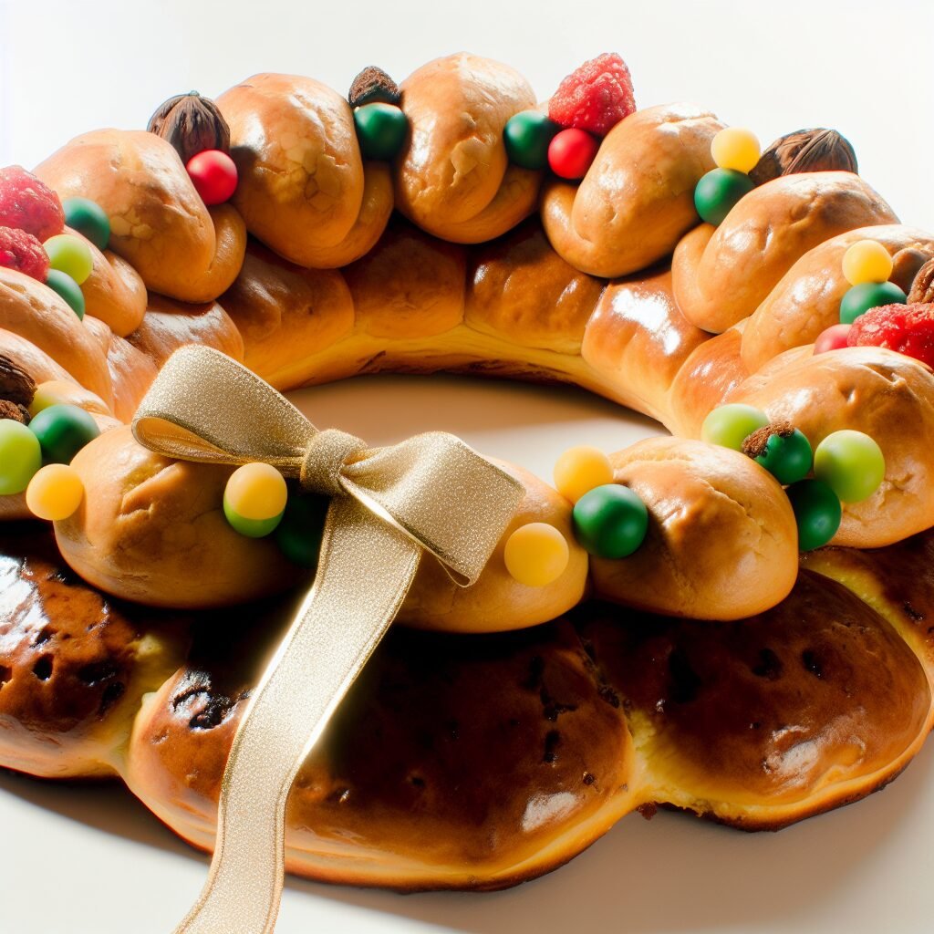 Bolo Guirlanda De Natal