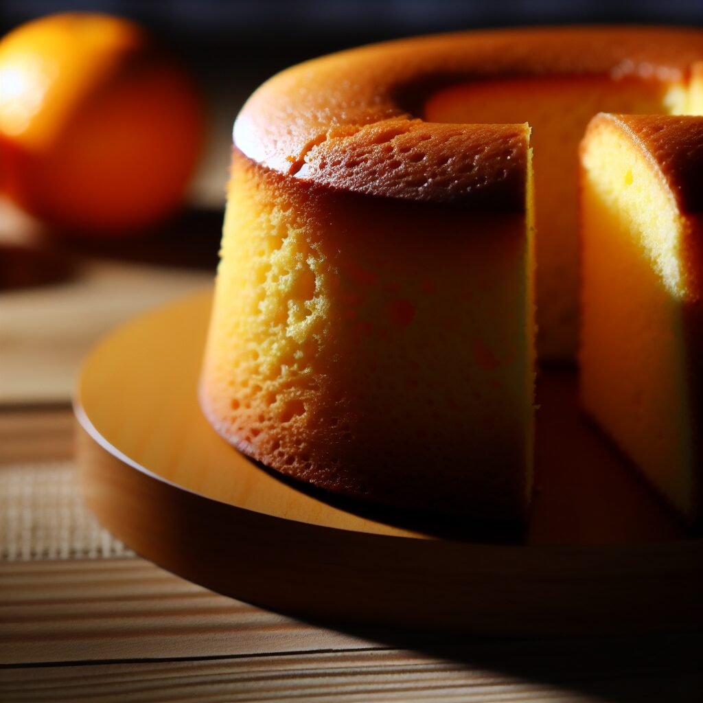 Bolo Tipo Pullman De Laranja