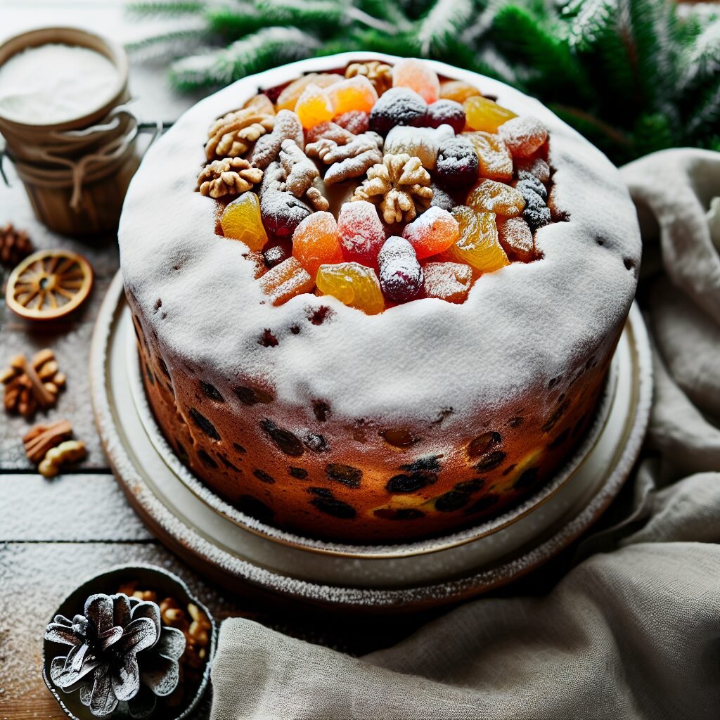 Receita de Bolo Para Natal