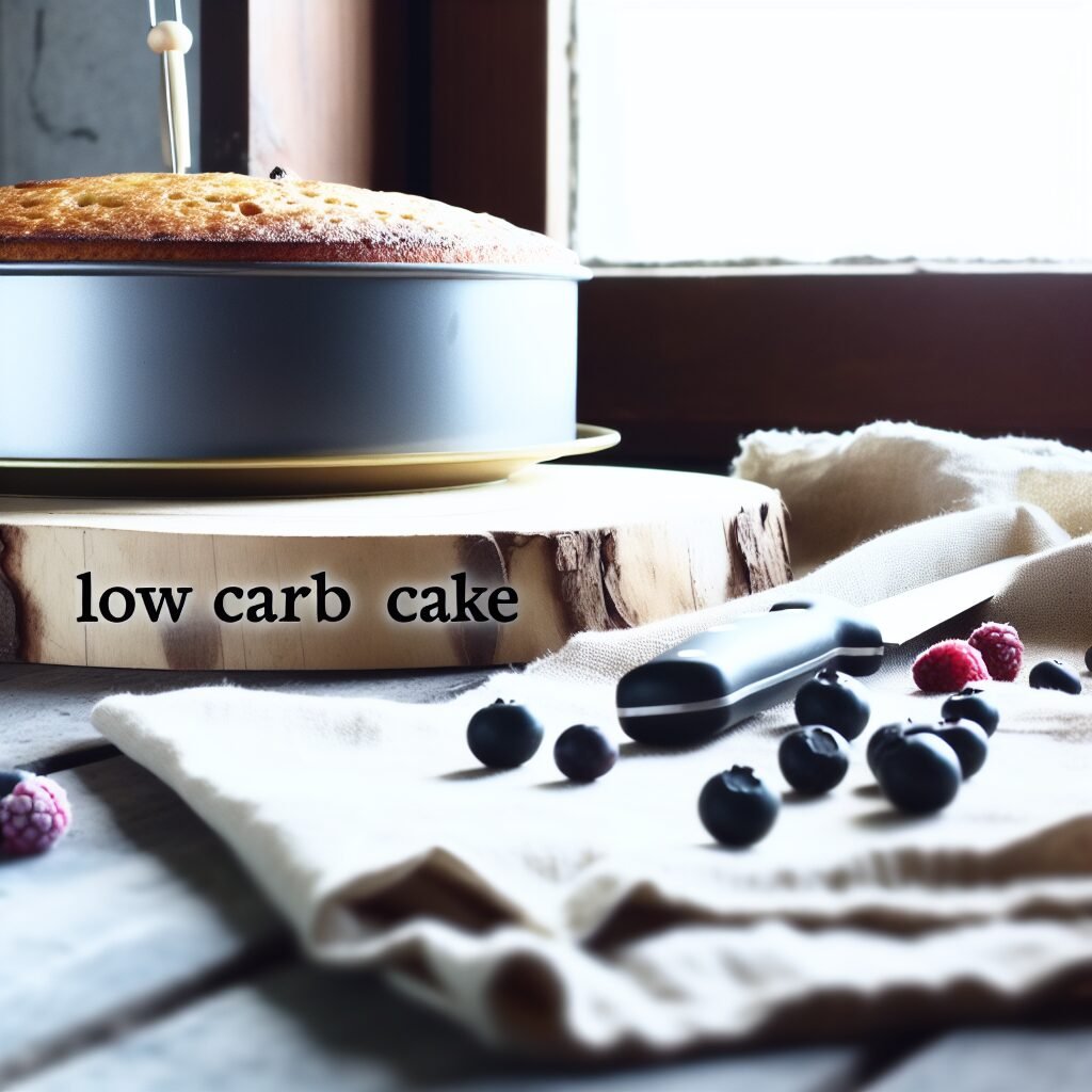 Receita de Bolo Low Carb